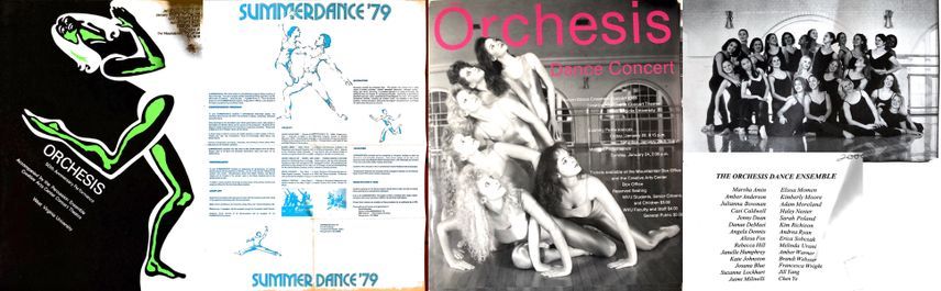 Orchesis Materials 1979 - Present